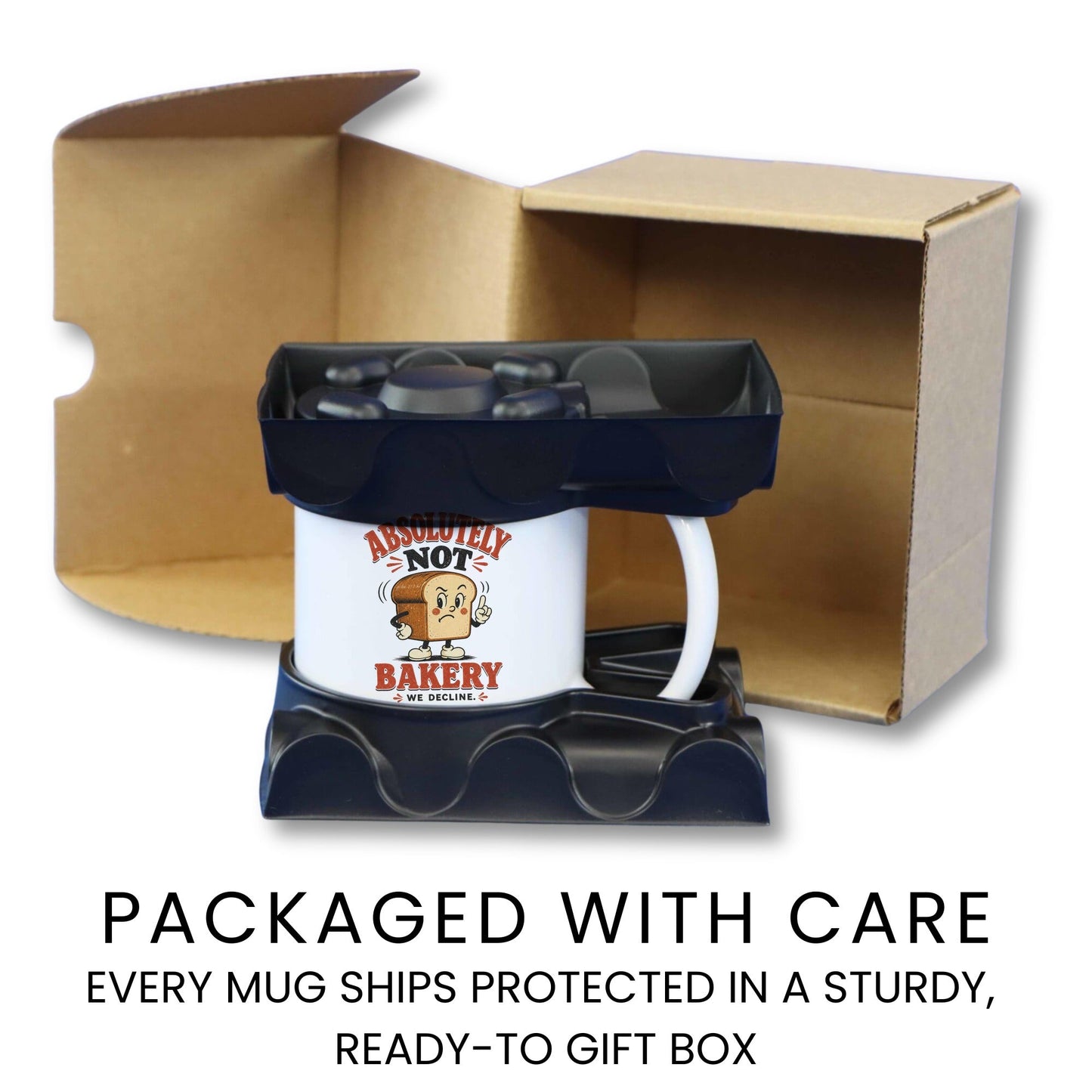 Absolutely Not Bakery Mug - lifestyle photo