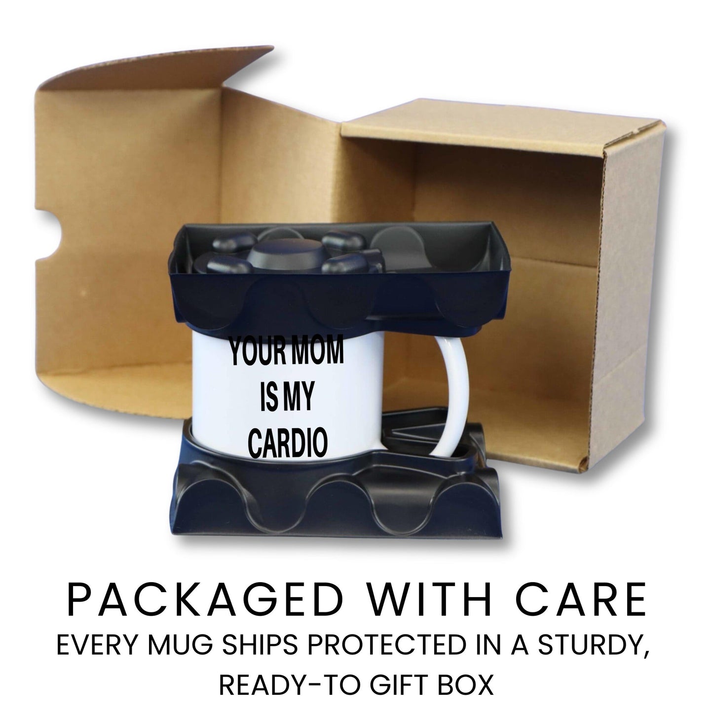 Your mom is my cardio funny coffee mug lifestyle