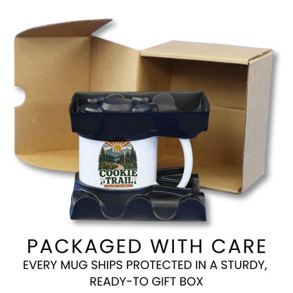 Cookie Trail Mug - lifestyle photo