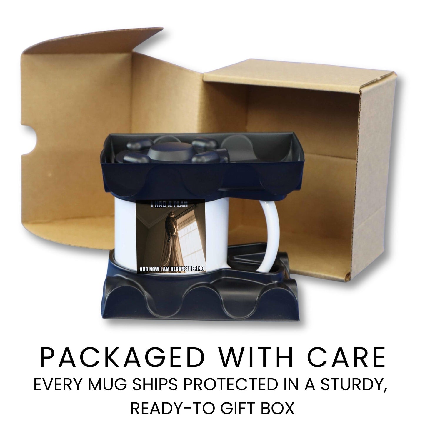 Had a plan am now reconsidering tabby cat coffee mug