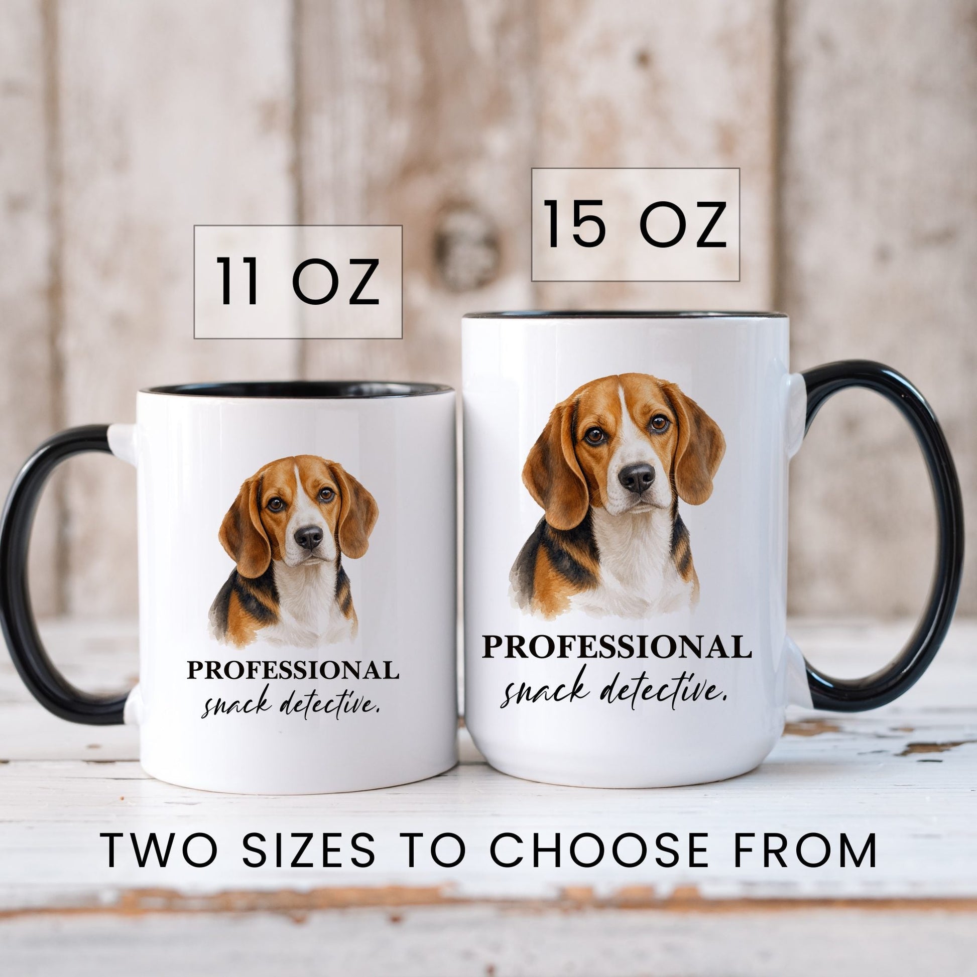 Professional Snack Detective coffee mug — sizes