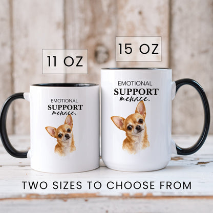 Emotional Support Menace coffee mug — sizes