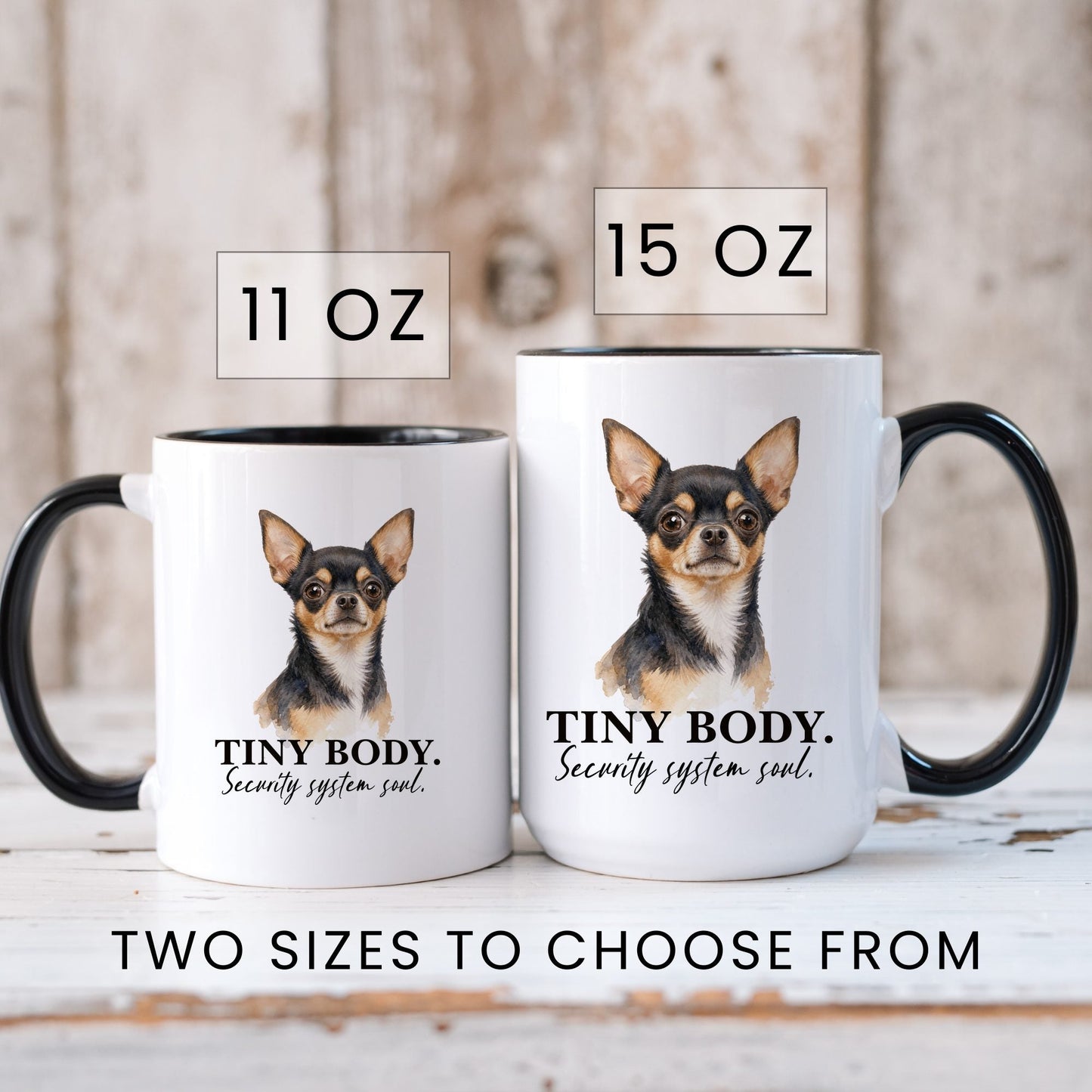 Tiny Body. Security System Soul coffee mug — sizes