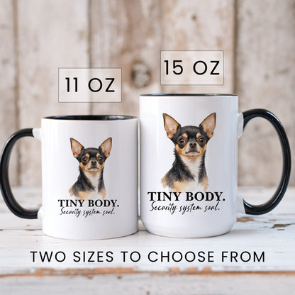 Tiny Body. Security System Soul coffee mug — sizes