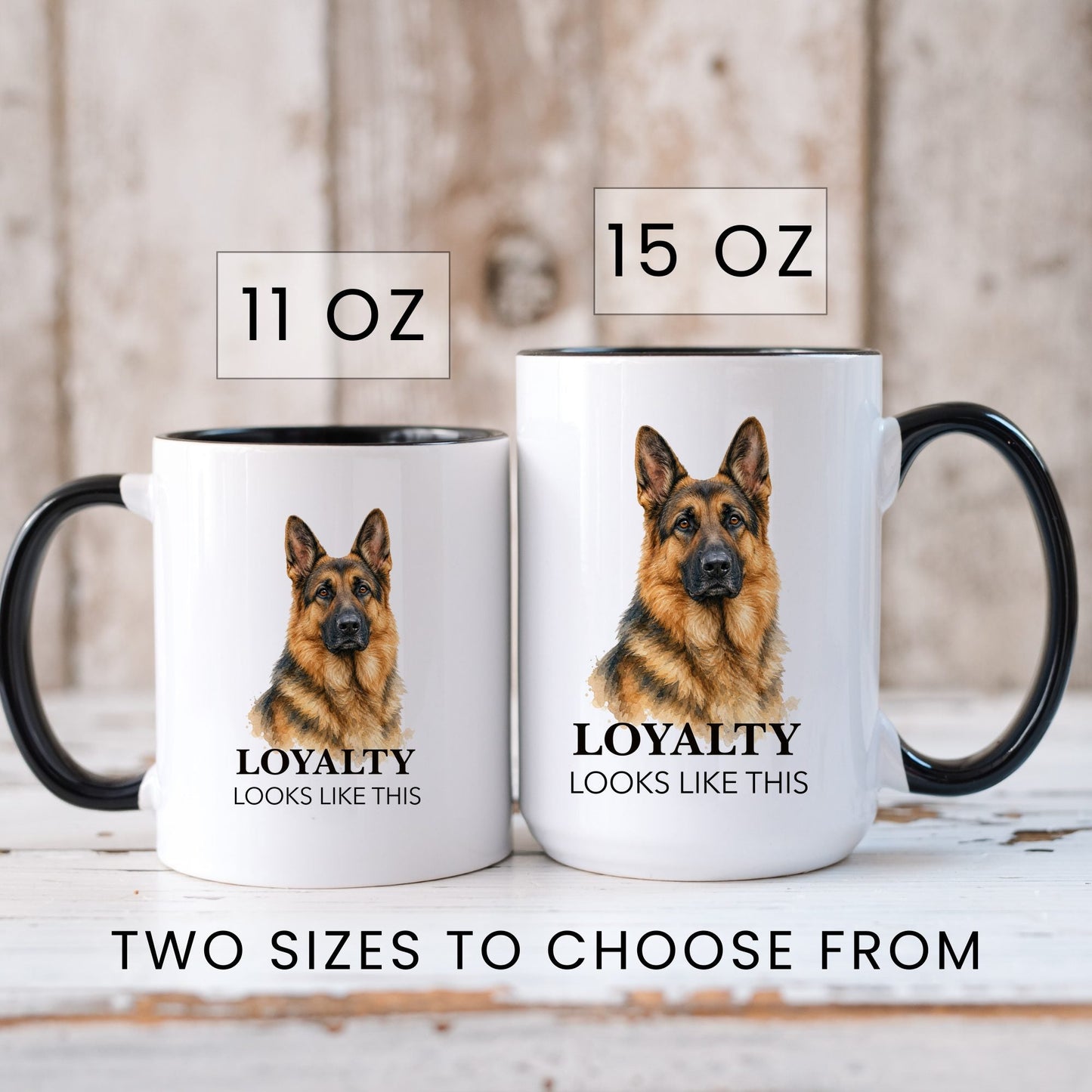 Loyalty Looks Like This coffee mug — sizes