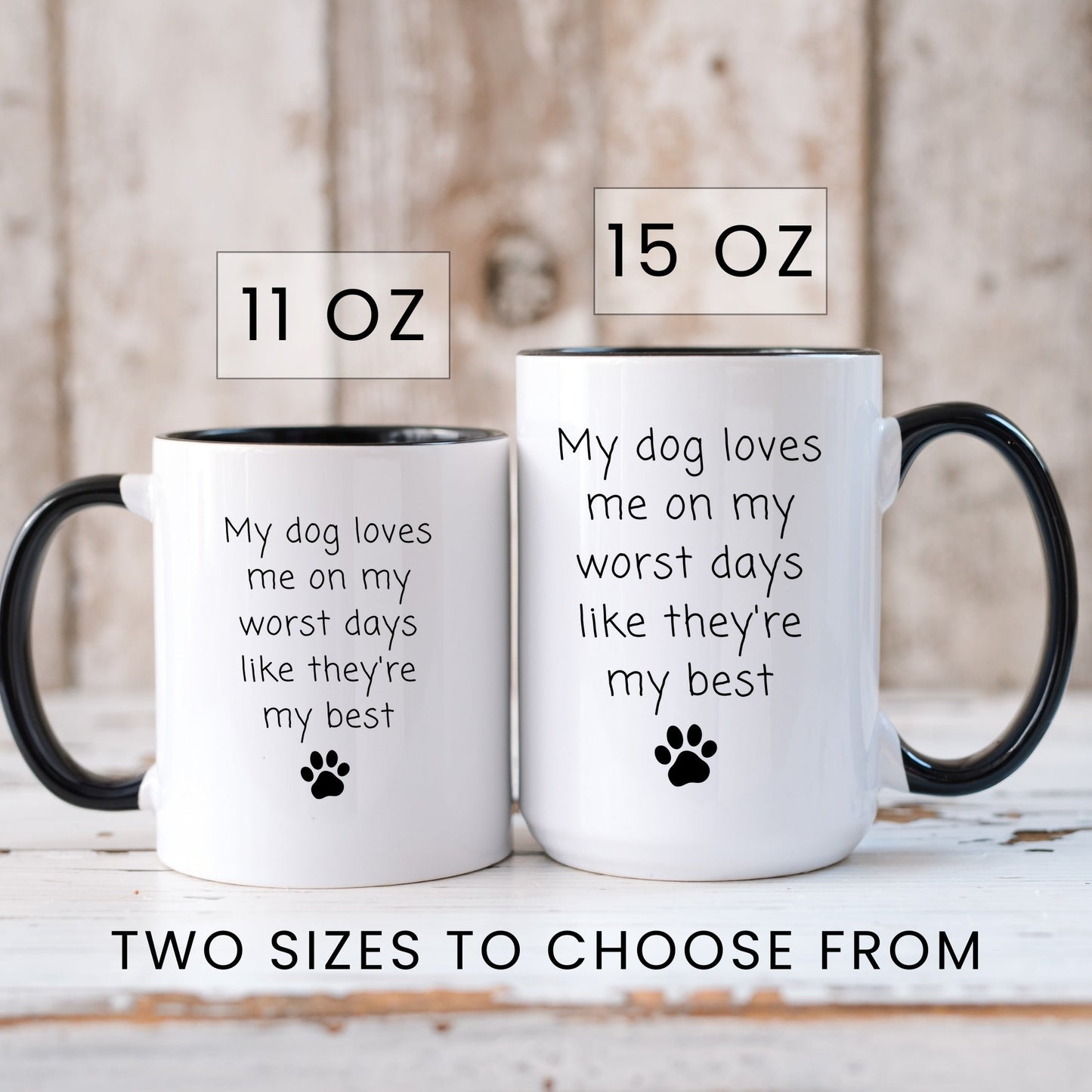 Lifestyle Photo #6 Loves Me on My Worst Days Mug