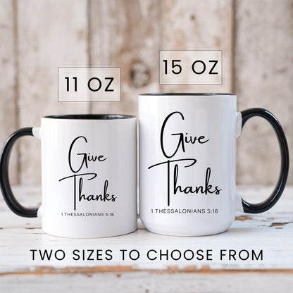 Lifestyle Photo #6 Give Thanks Mug
