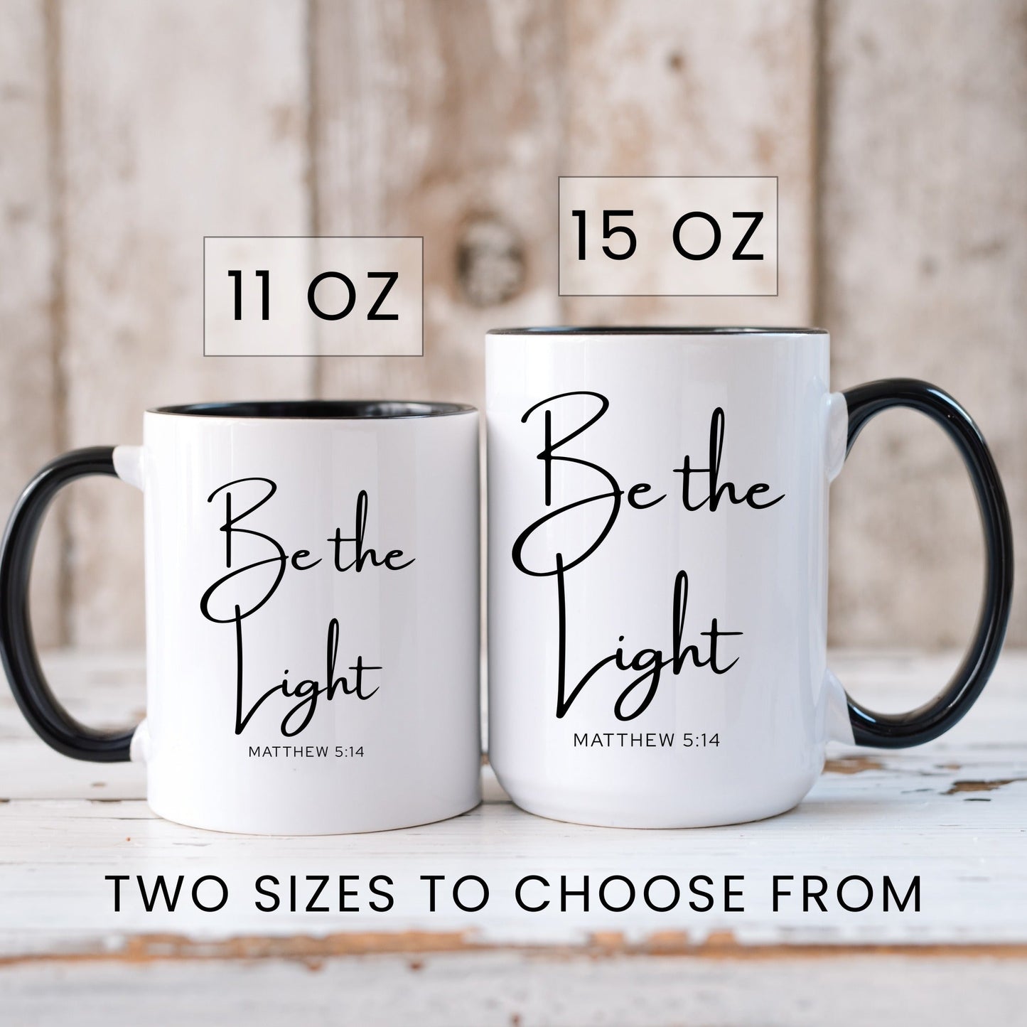 Lifestyle Photo #6 Be the Light Mug