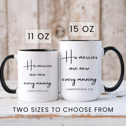 Lifestyle Photo #6 His Mercies Are New Mug