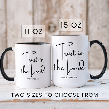 Lifestyle Photo #6 Lean Not on Your Own Mug