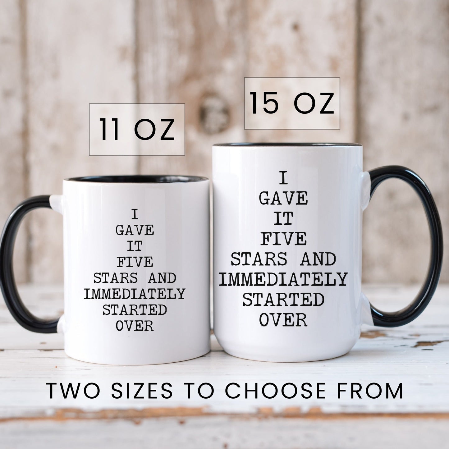 Lifestyle Photo #6 Five Stars Started Over Mug