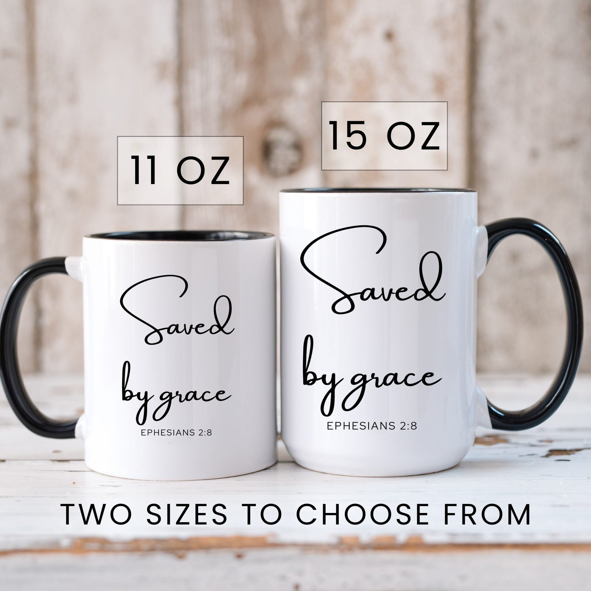 Lifestyle Photo #6 Saved by Grace Mug