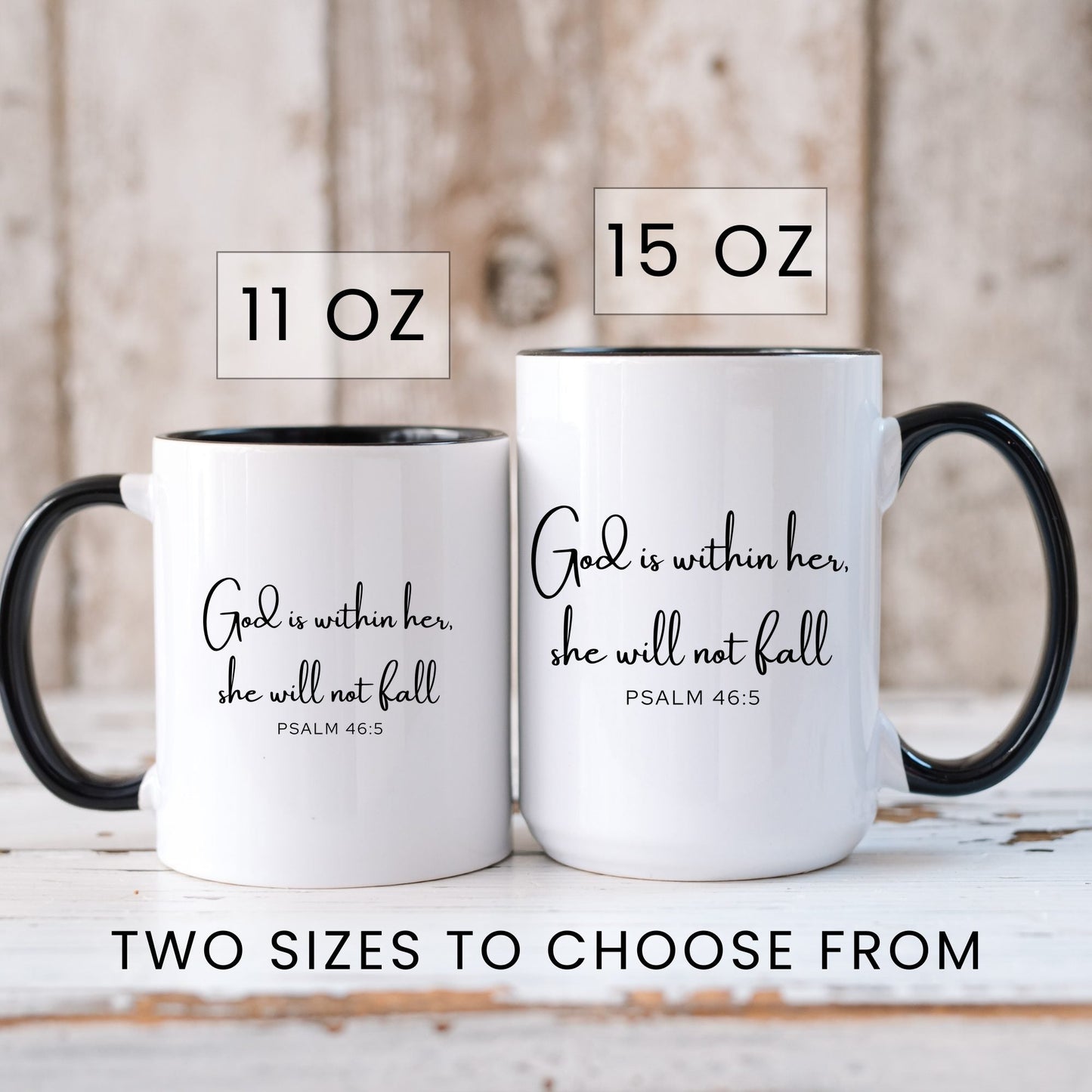 Lifestyle Photo #6 God Is Within Her Mug