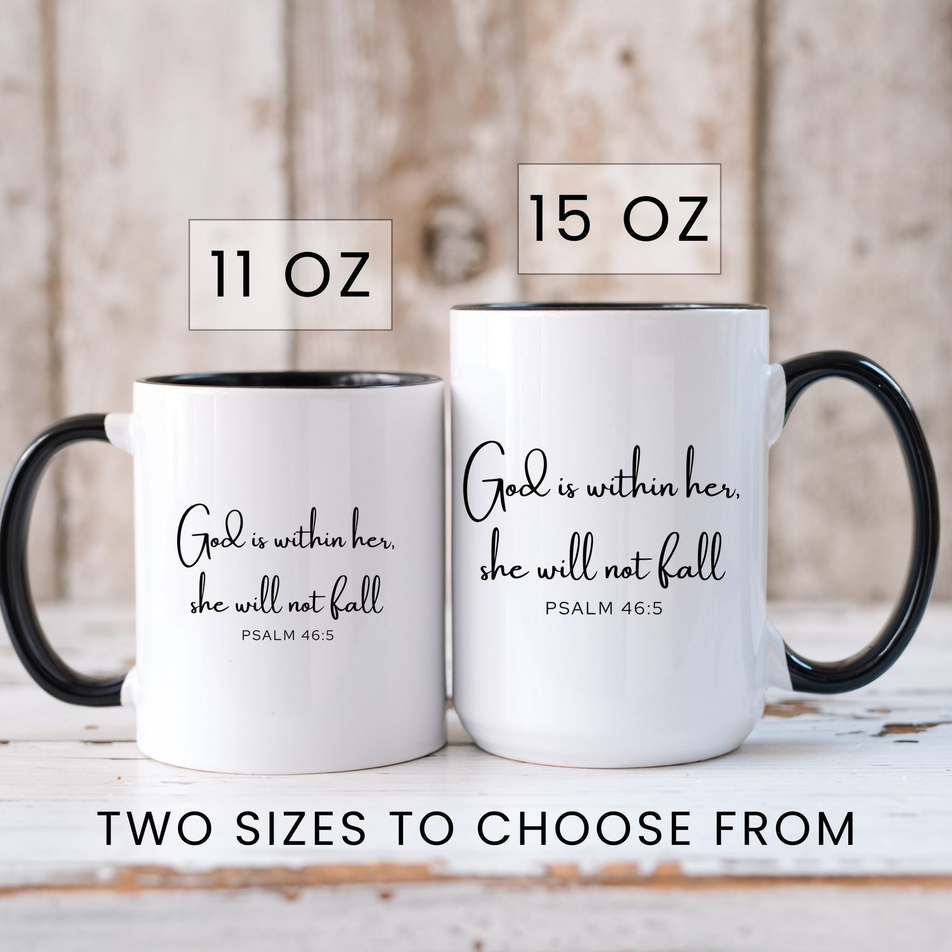 Lifestyle Photo #6 God Is Within Her Mug