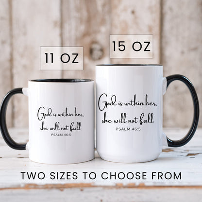 Lifestyle Photo #6 God Is Within Her Mug