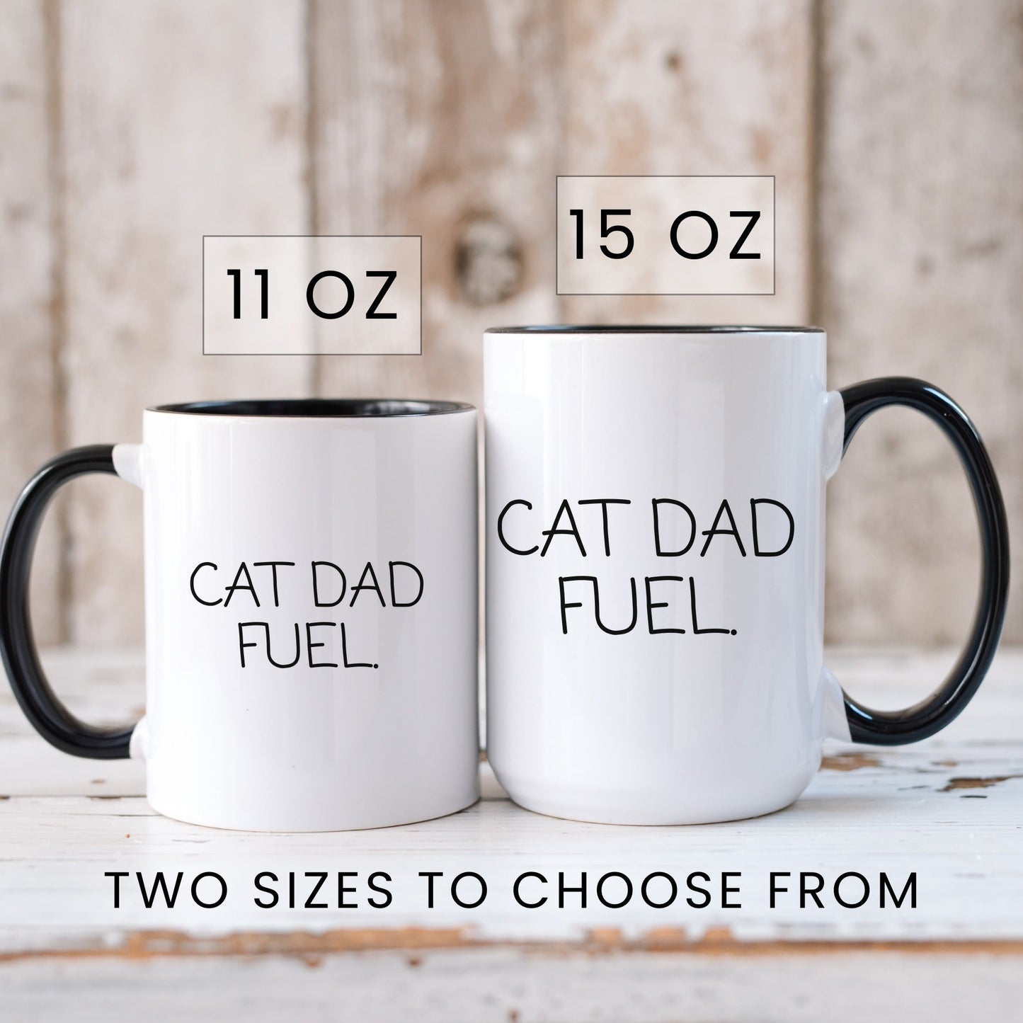Cat Dad Fuel Mug