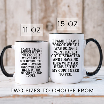 Lifestyle Photo #6 I Forgot What I Was Doing Mug
