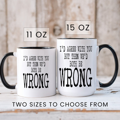 Funny wrong coffee mug lifestyle