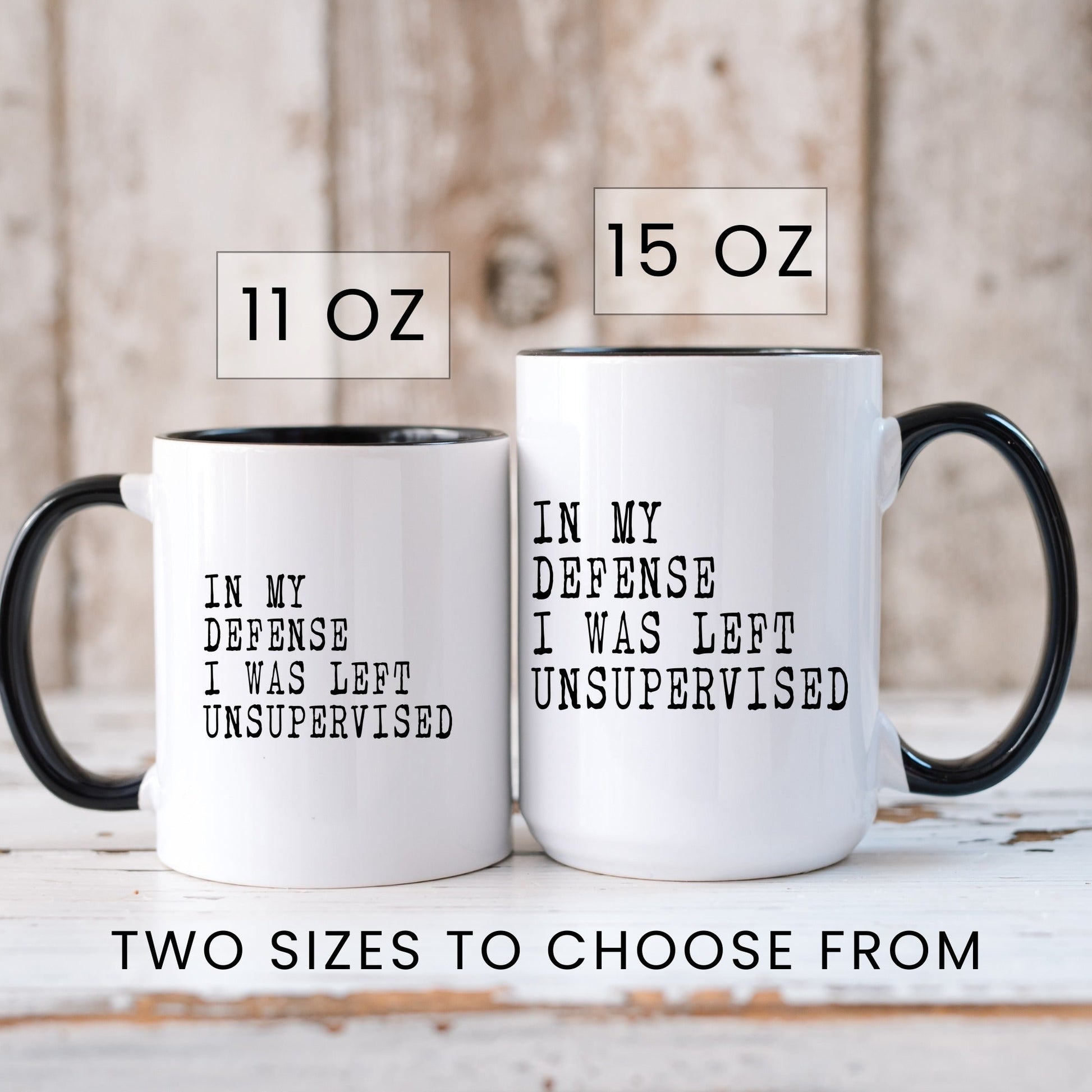 Funny unsupervised adult humor coffee mug lifestyle
