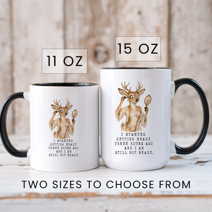 Still Not Ready Deer Mug