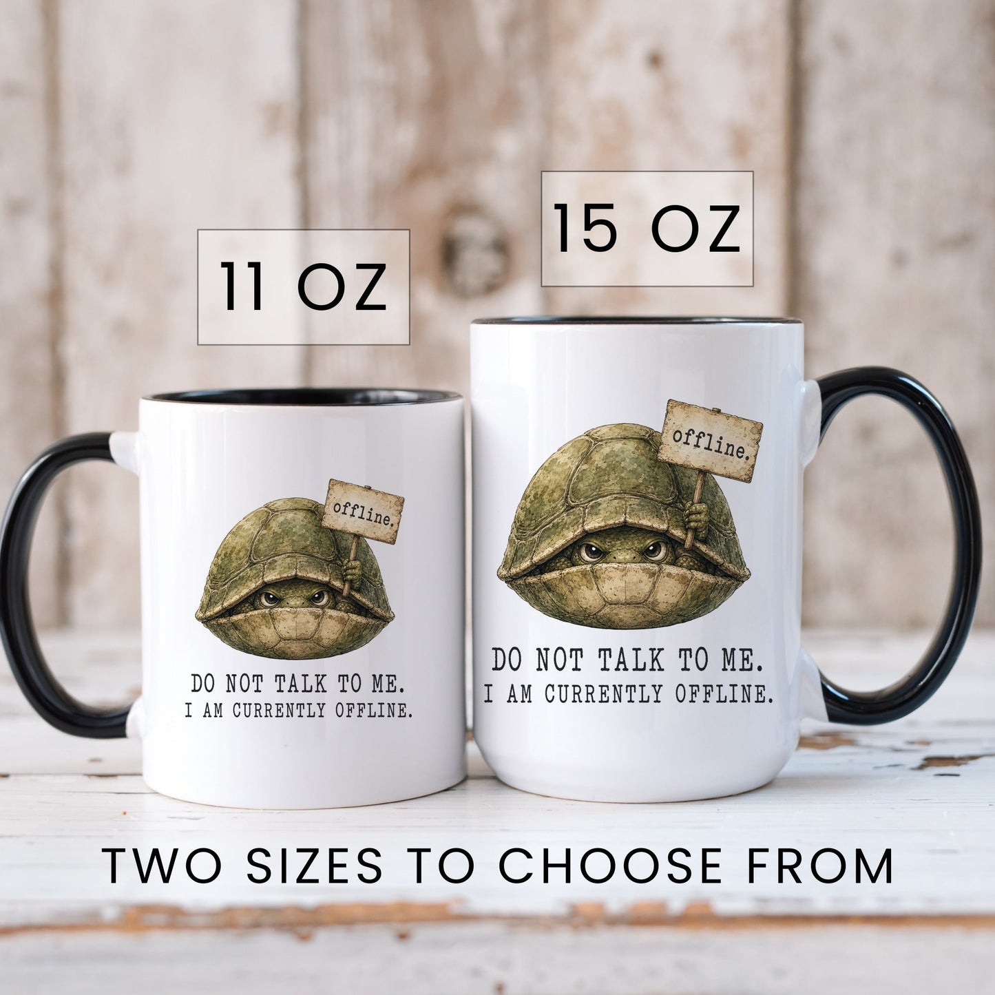 Currently Offline Turtle Mug