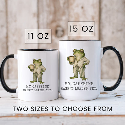 Lifestyle Photo #6 Not a Morning Person Frog Mug