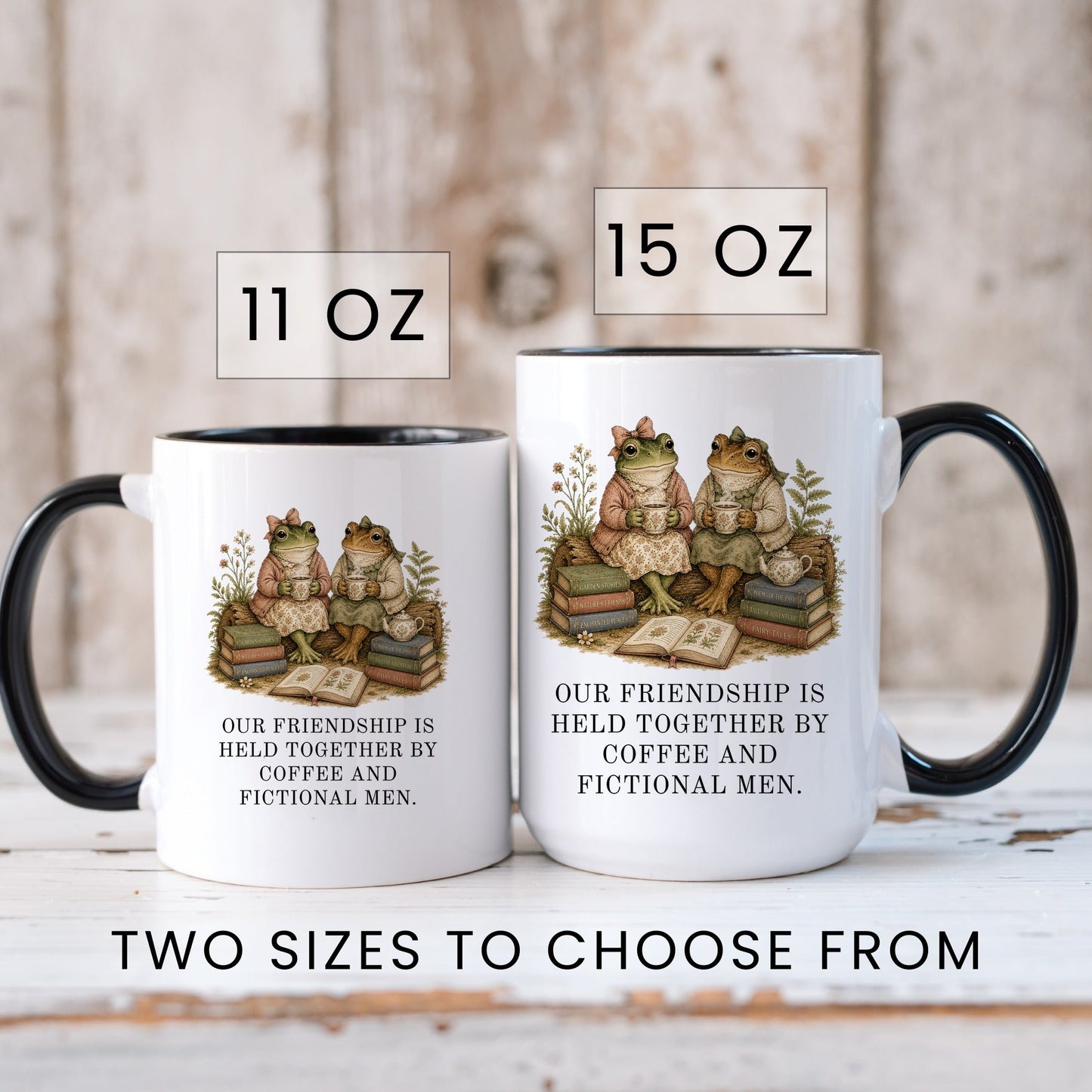 Coffee And Fictional Men Mug