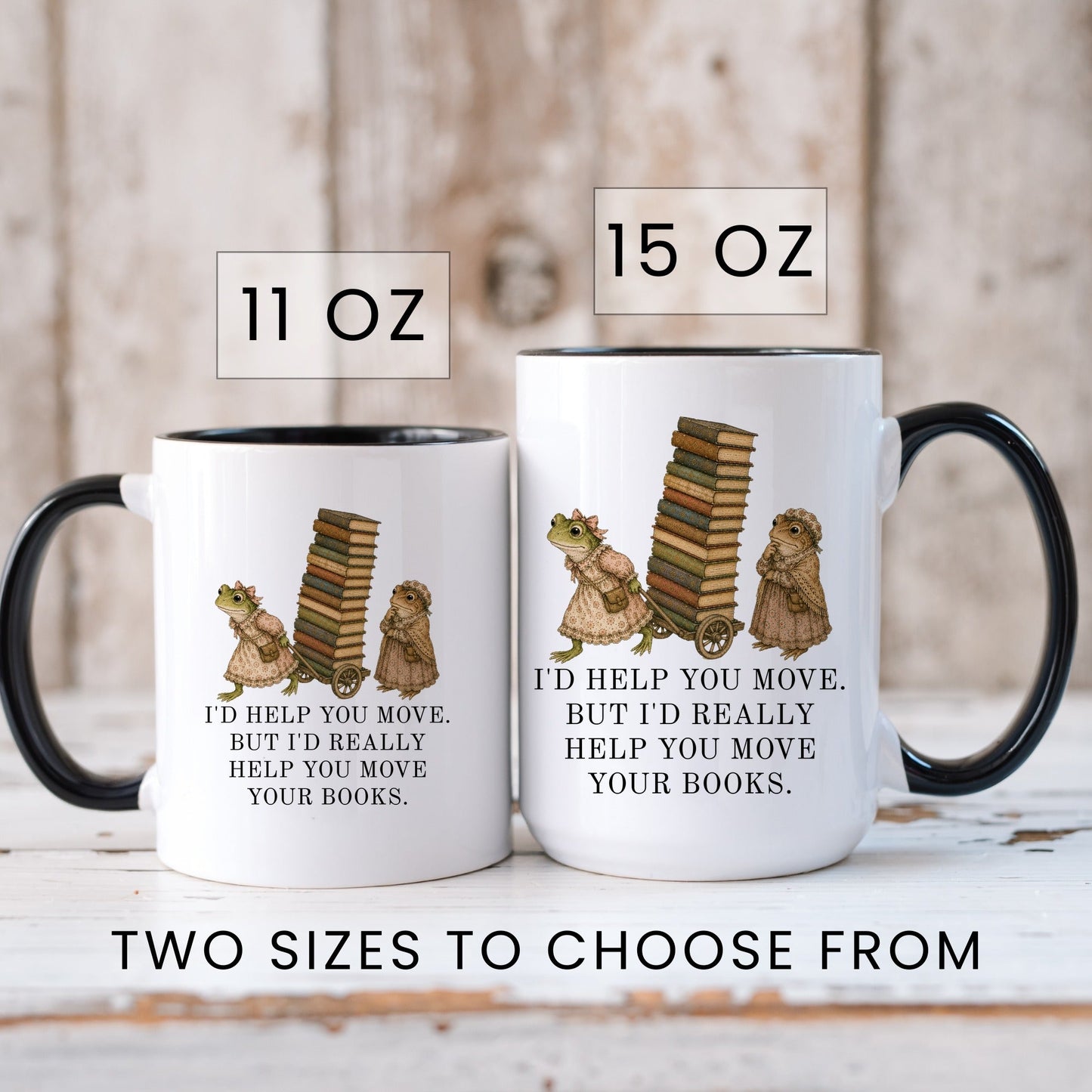 Help You Move Your Books Mug