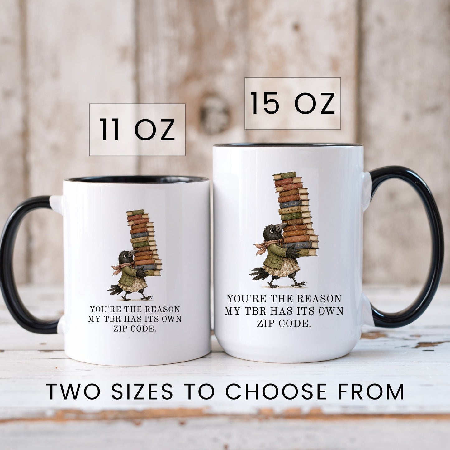 My TBR Has Its Own Zip Code Mug