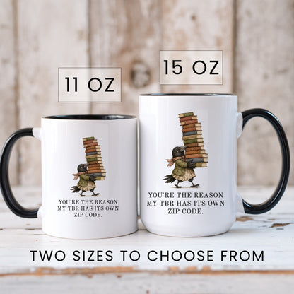 My TBR Has Its Own Zip Code Mug
