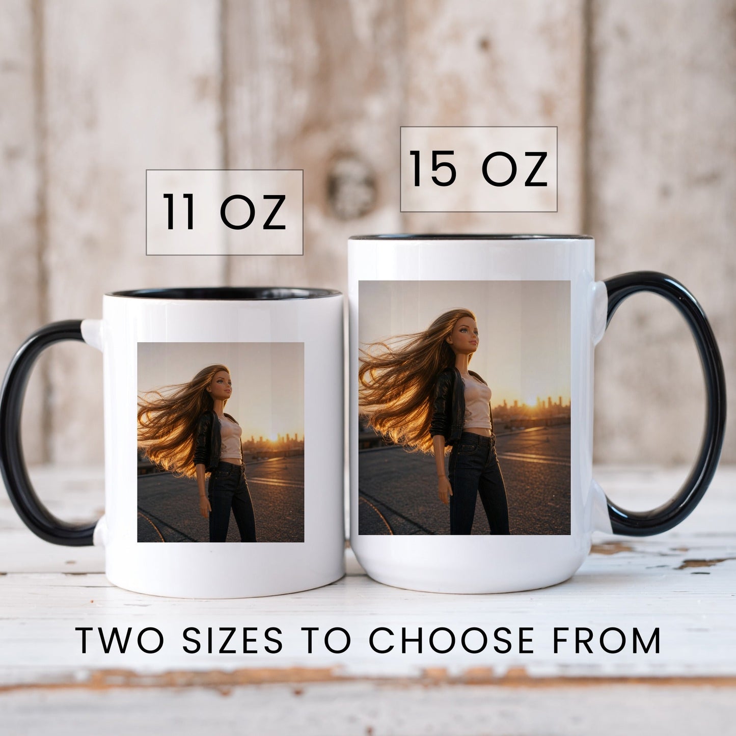 Main Character Doll Face Mug