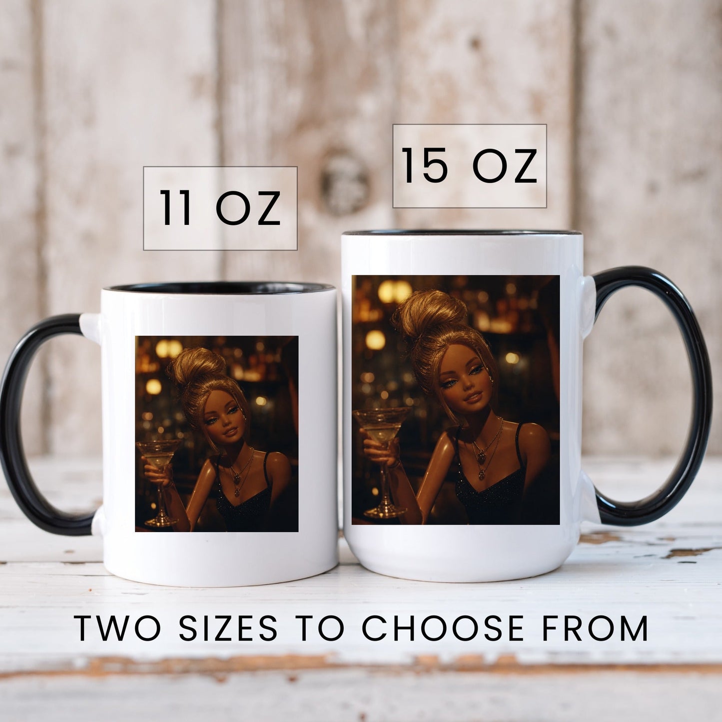 Networking Doll Face Mug