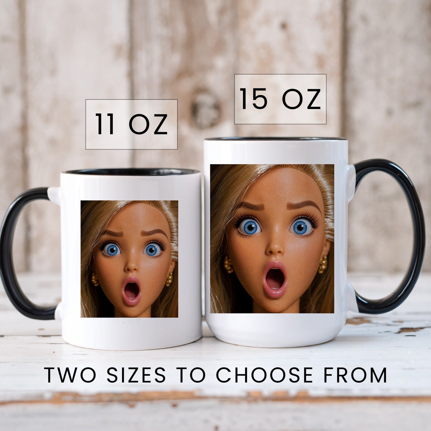 Offended Doll Face Mug