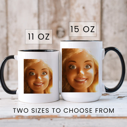 Unhinged Doll Face Mug