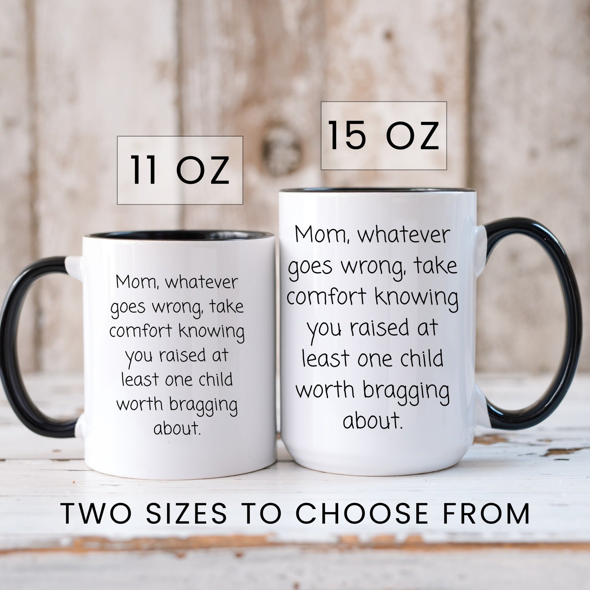 The one child worth bragging about funny only child coffee mug