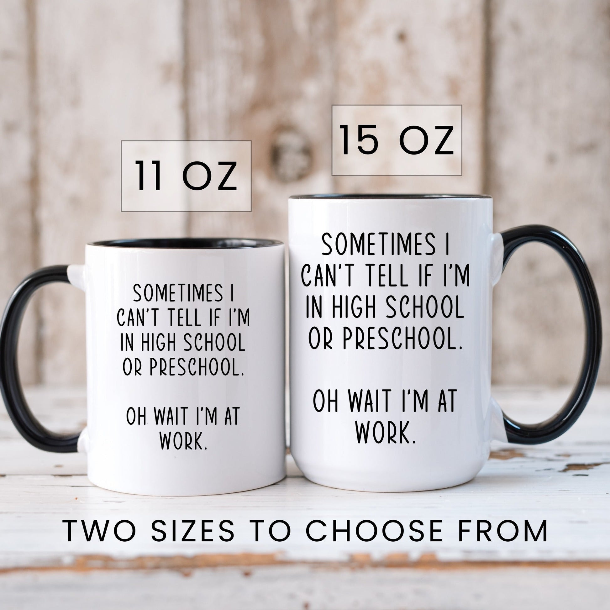 Funny office coffee mug lifestyle