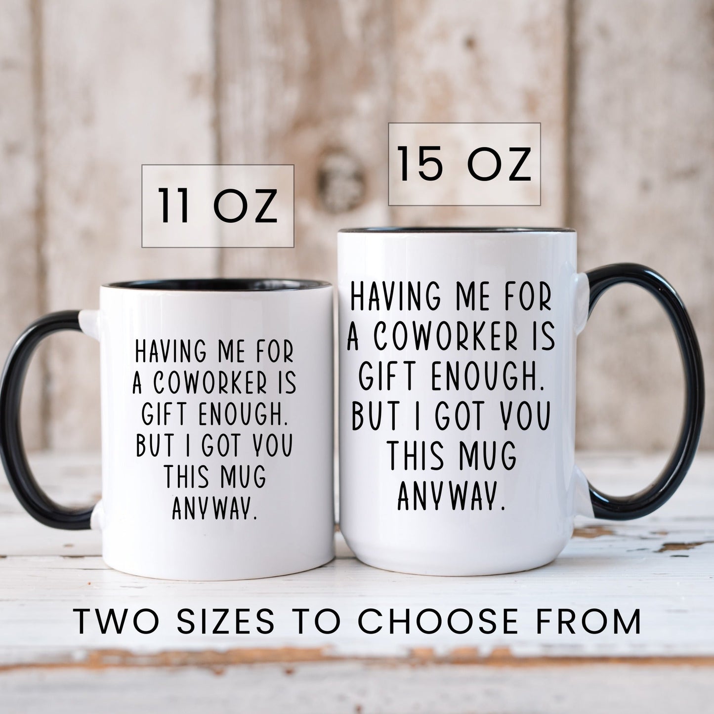 Funny coworker coffee mug lifestyle