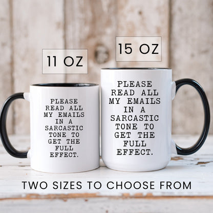Funny coworker coffee mug lifestyle