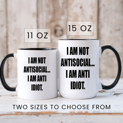 Funny introvert antisocial coffee mug lifestyle