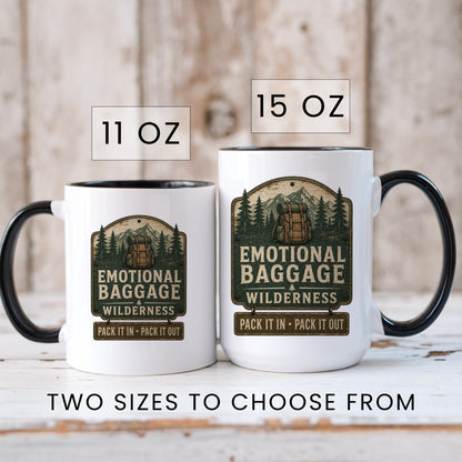 Lifestyle Photo #6 Emotional Baggage Wilderness Mug