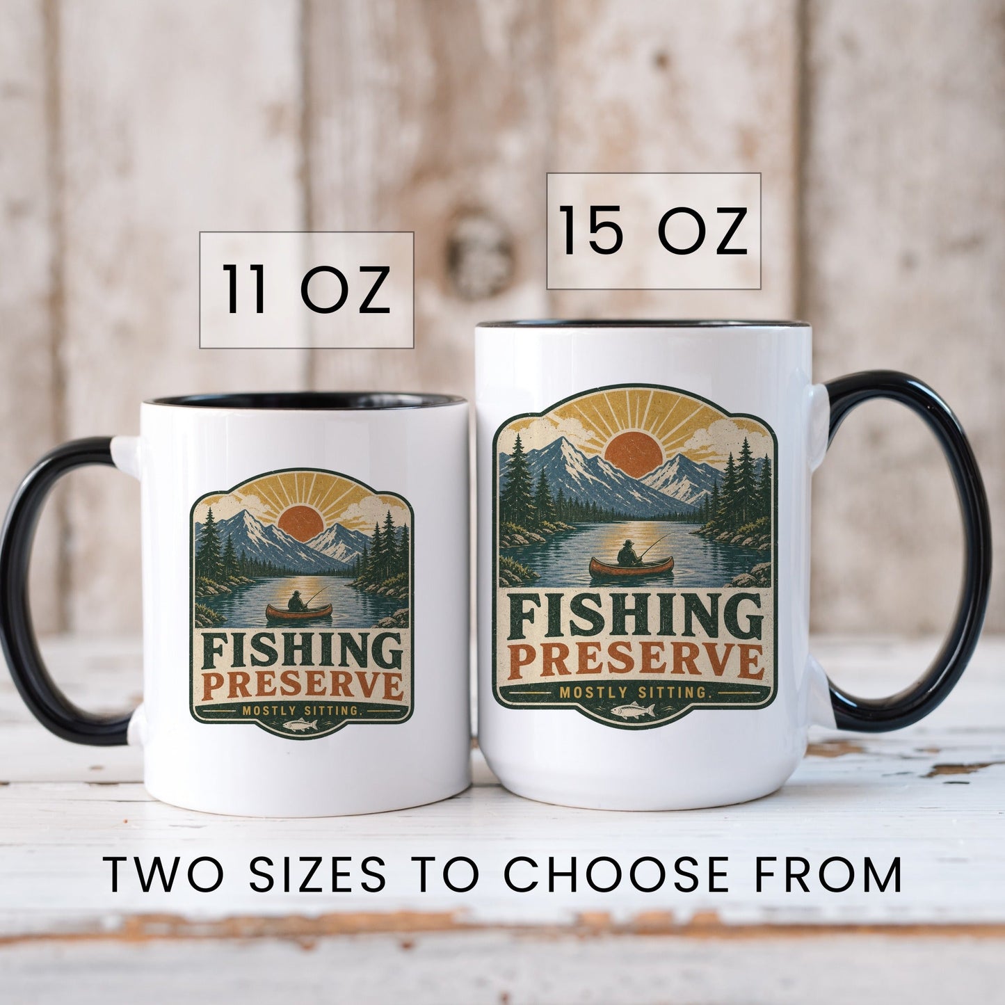 Lifestyle Photo #6 Fishing Preserve Mug