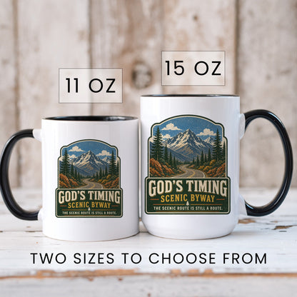 Gods Timing Scenic Byway coffee mug scene 6
