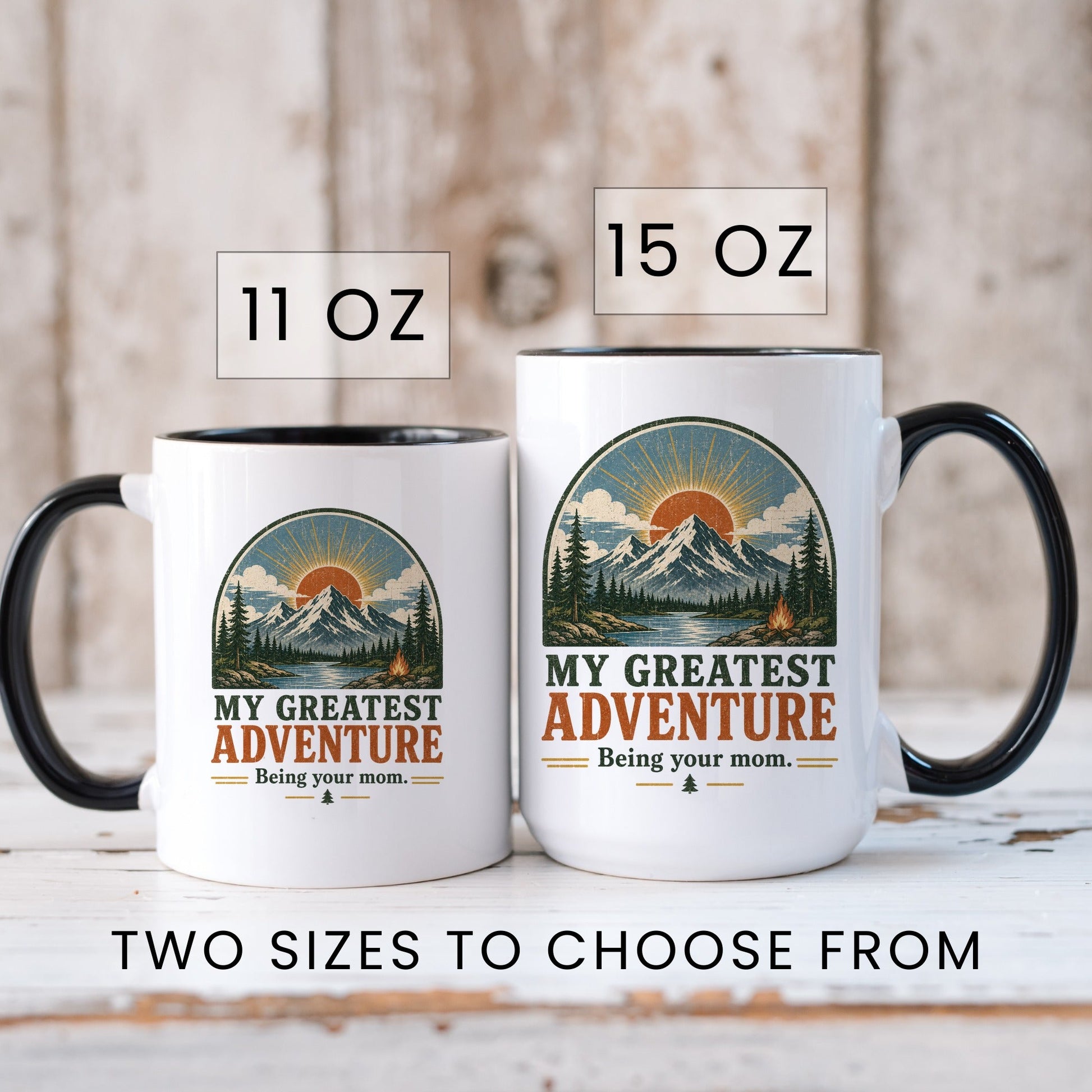My Greatest Adventure Gift For Mom coffee mug scene 6