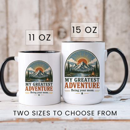 My Greatest Adventure Gift For Mom coffee mug scene 6