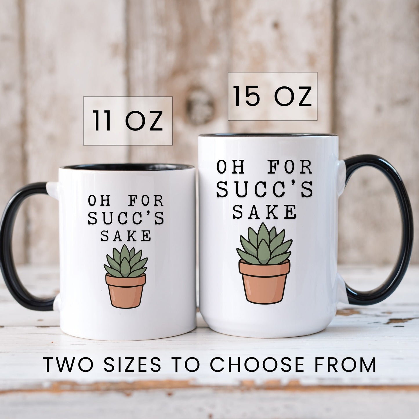 Oh For Succ's Sake mug lifestyle scene 6