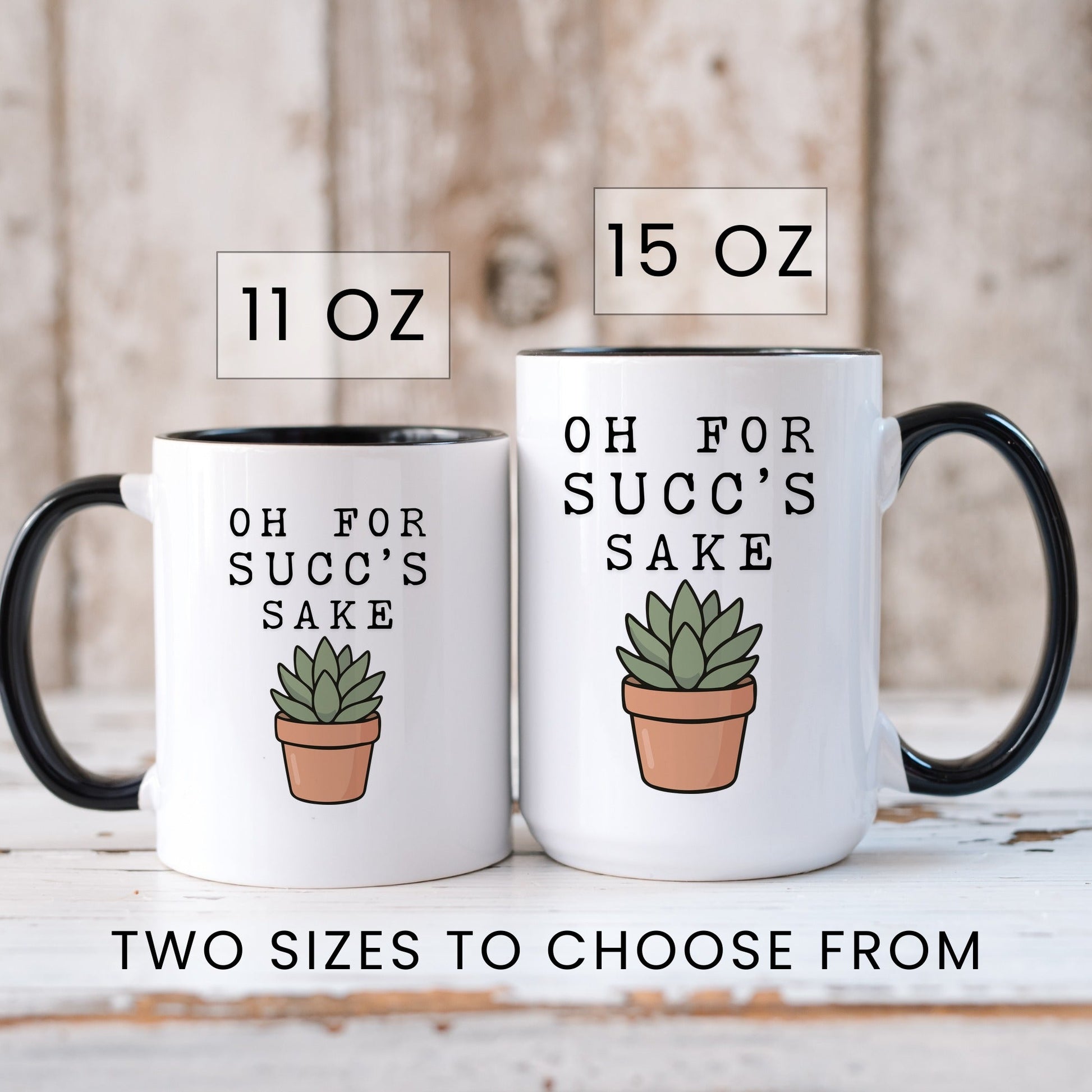 Oh For Succ's Sake mug lifestyle scene 6