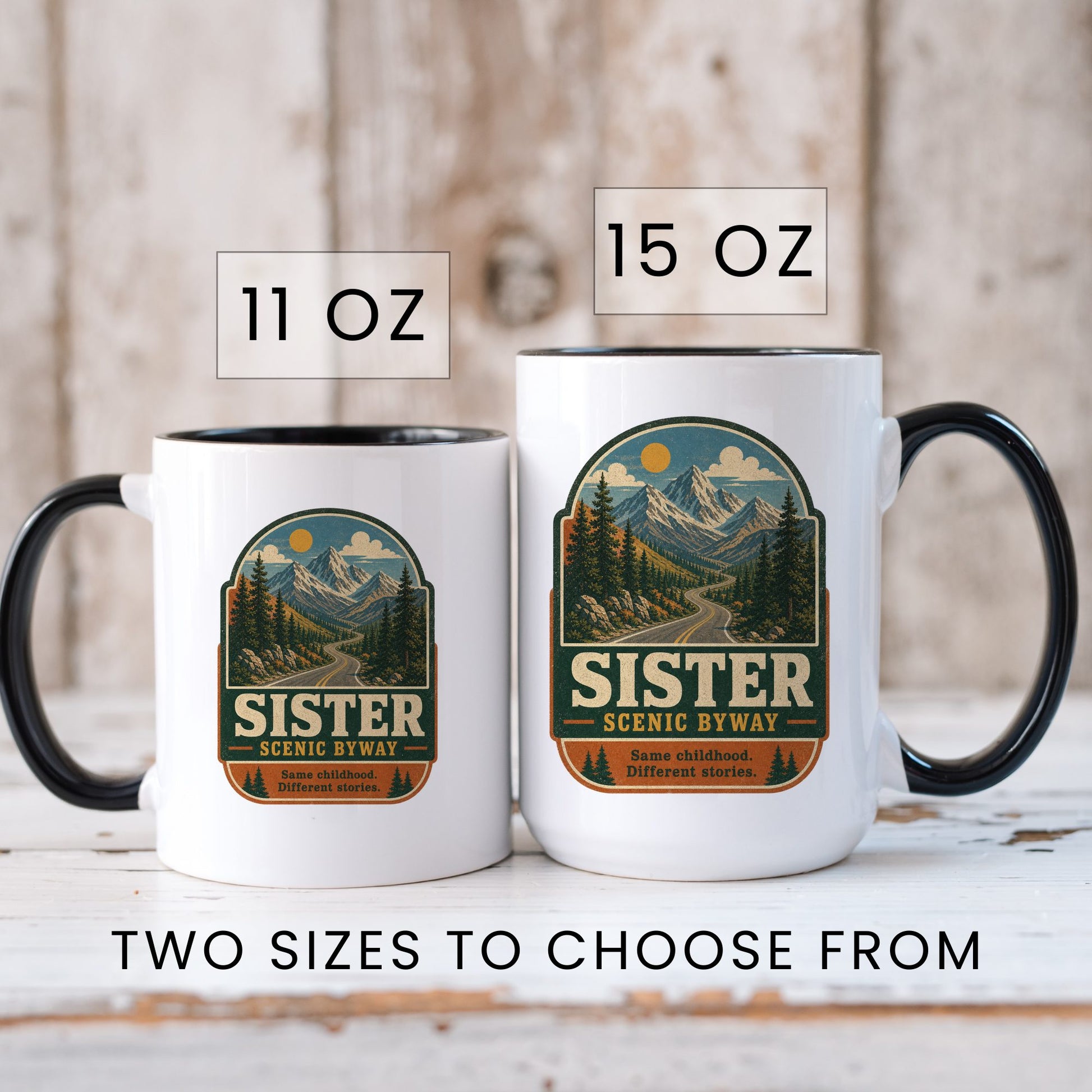 Lifestyle Photo #6 Sister Scenic Byway Mug