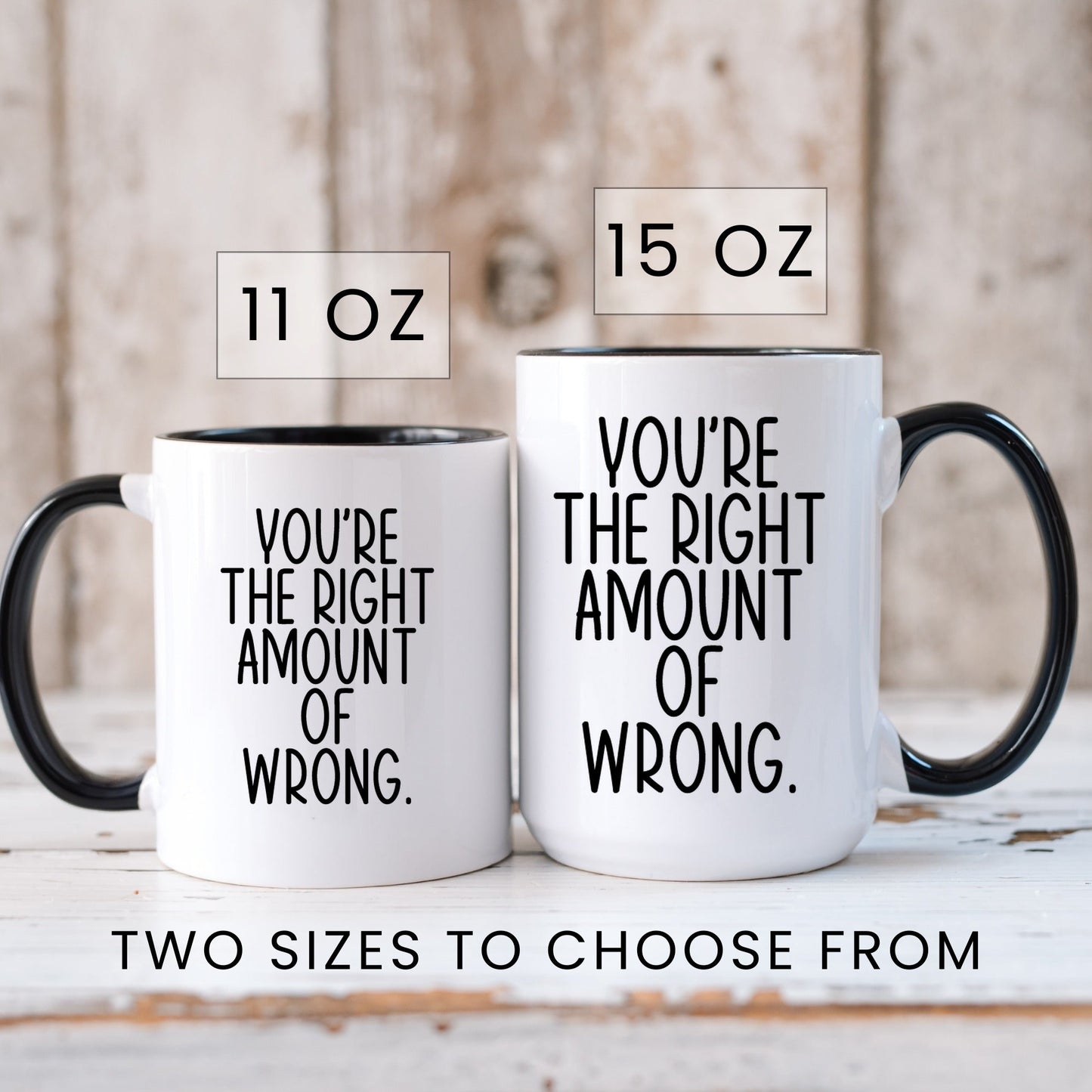 Funny valentine coffee mug lifestyle