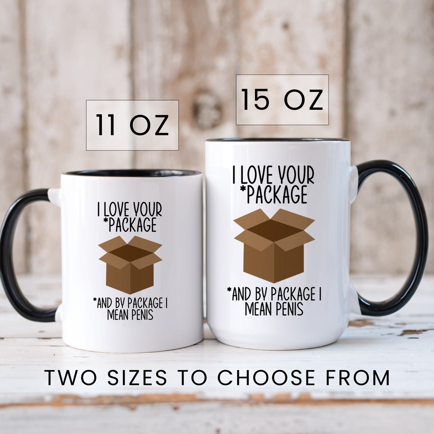 Funny valentine coffee mug lifestyle