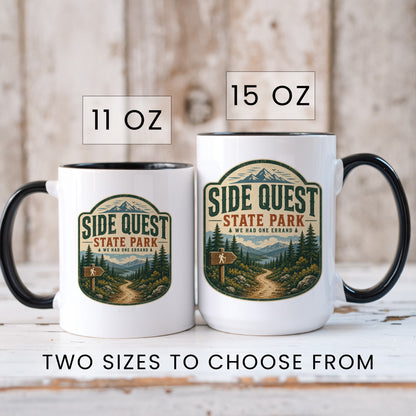 Side Quest State Park Coffee Mug